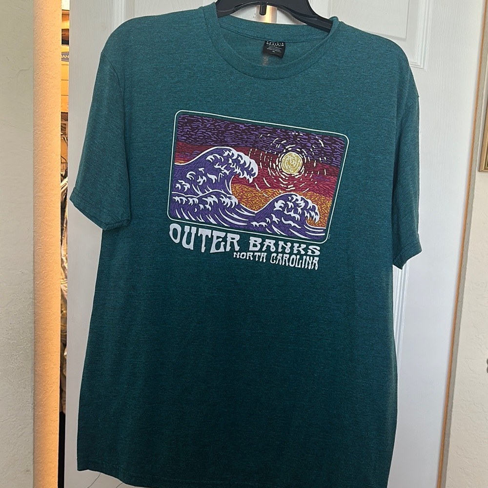 Outer Banks Graphic Tee - Teal